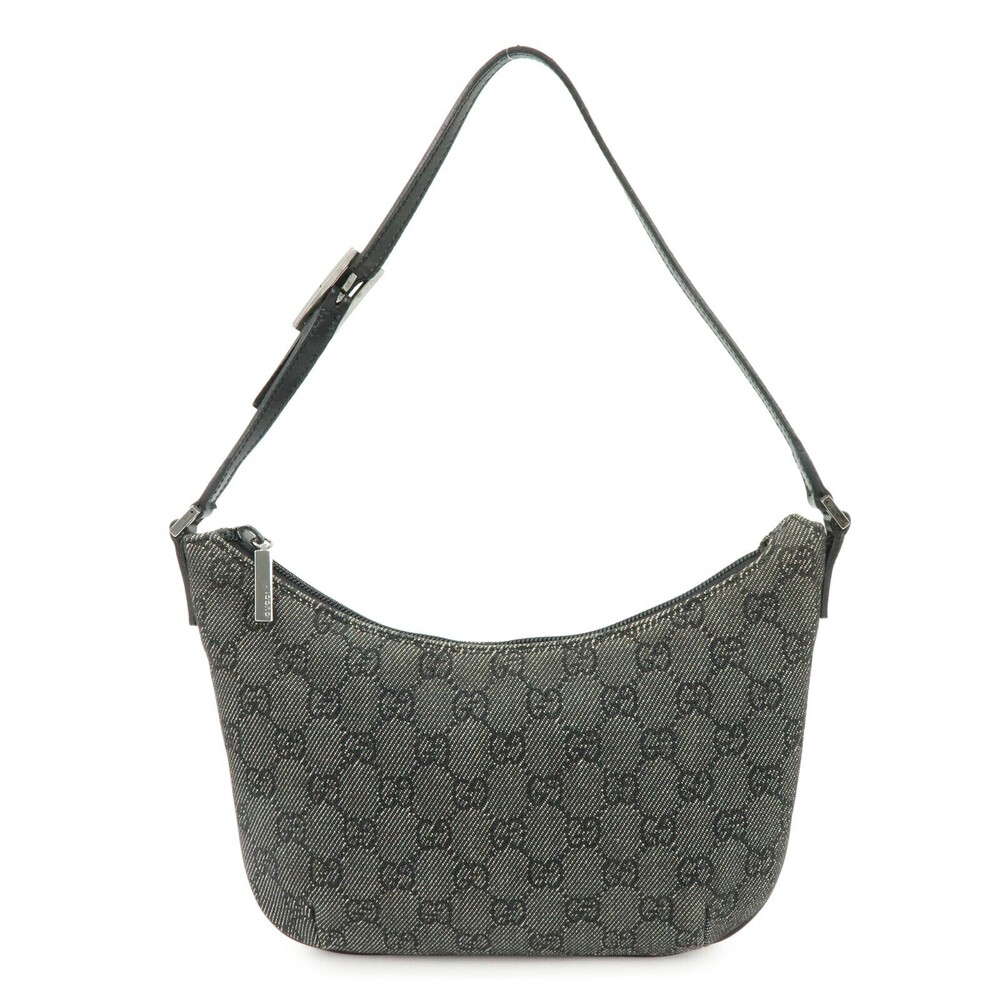 Gucci Horsebit Slim GG Denim with Leather Small